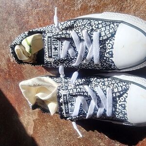 Converse Black and White Sneakers